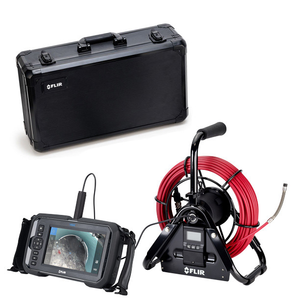 Vidéoscope d'inspection FLIR VS80 & Caméra plomberie 10 mm👷‍♂️